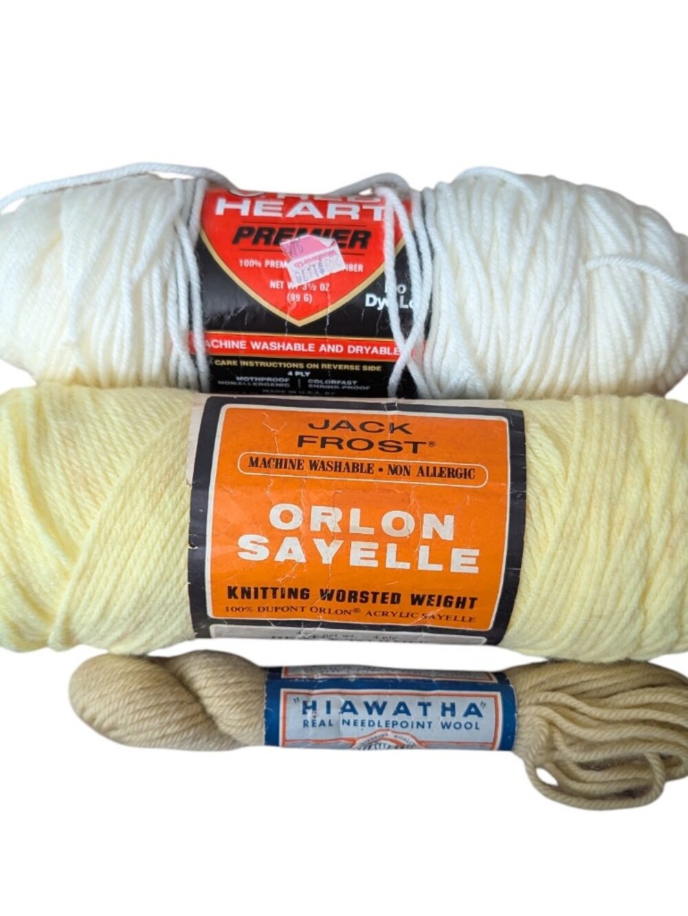 FREE! Misc Yarn Lot of 3